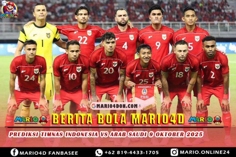 Prediksi Timnas Indonesia vs Arab Saudi 9 Oktober 2025